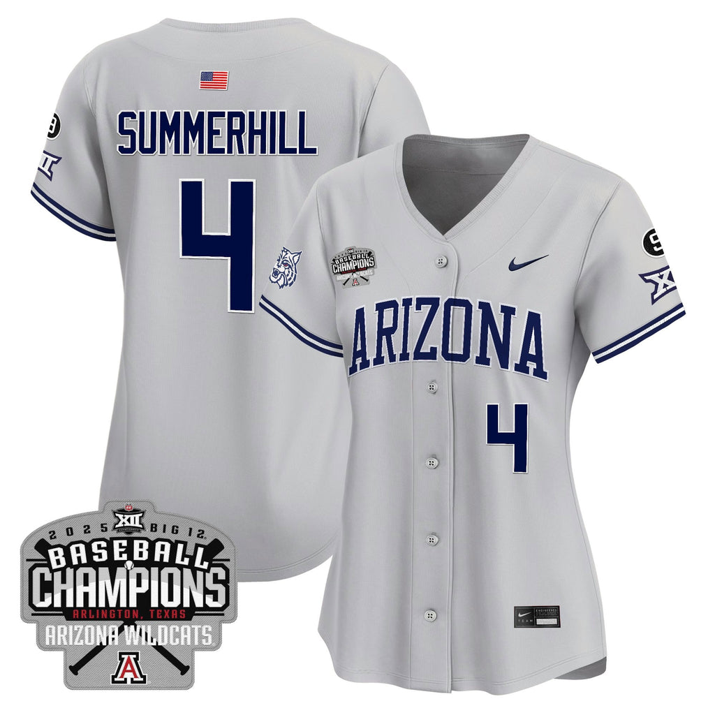 Women's ARIZ 2025 Big 12 Champions Vapor Premier Limited Jersey - All Stitched