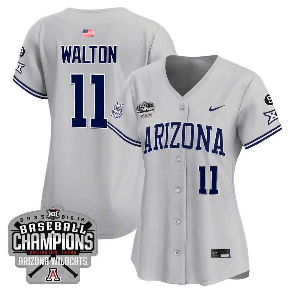 Women's ARIZ 2025 Big 12 Champions Vapor Premier Limited Jersey - All Stitched
