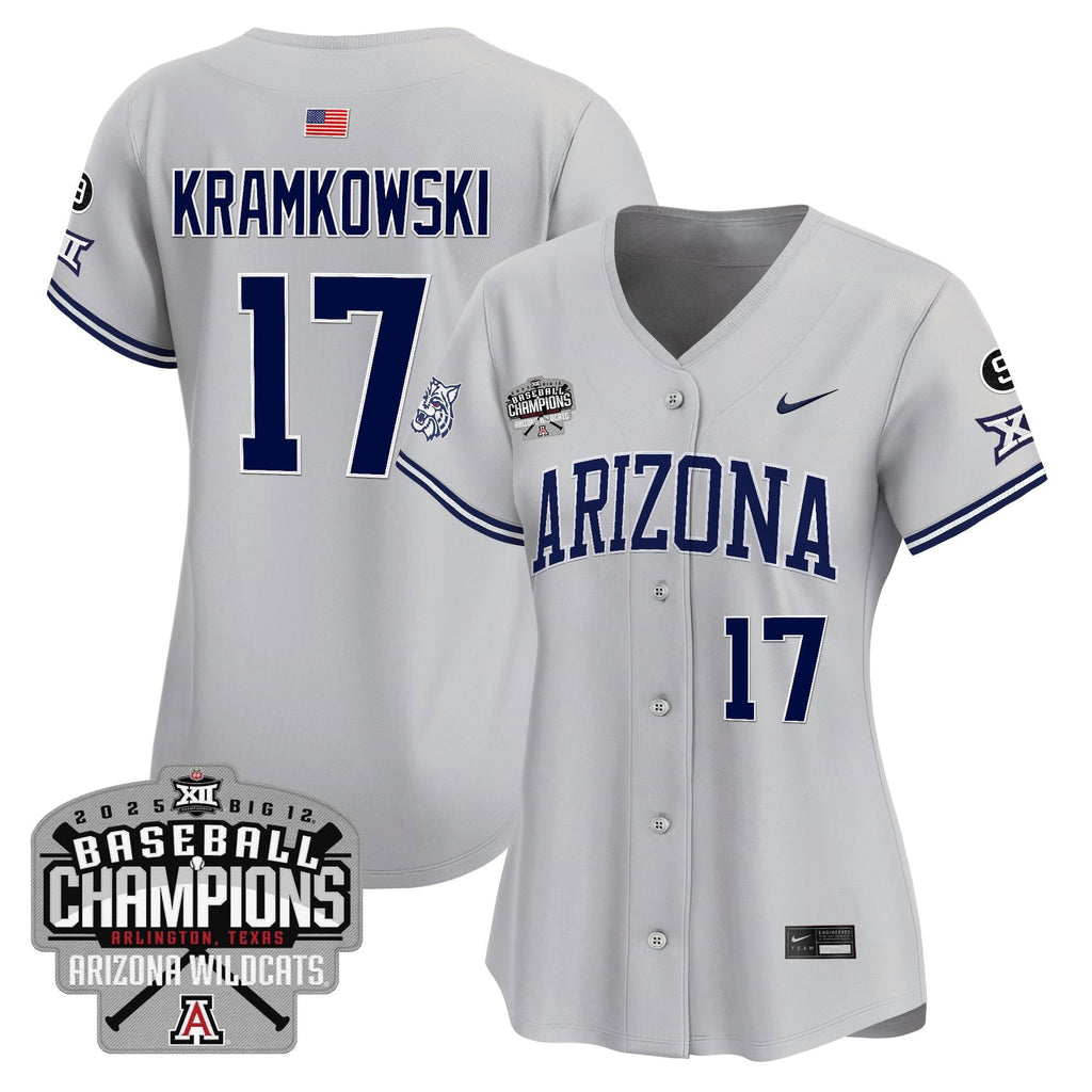 Women's ARIZ 2025 Big 12 Champions Vapor Premier Limited Jersey - All Stitched