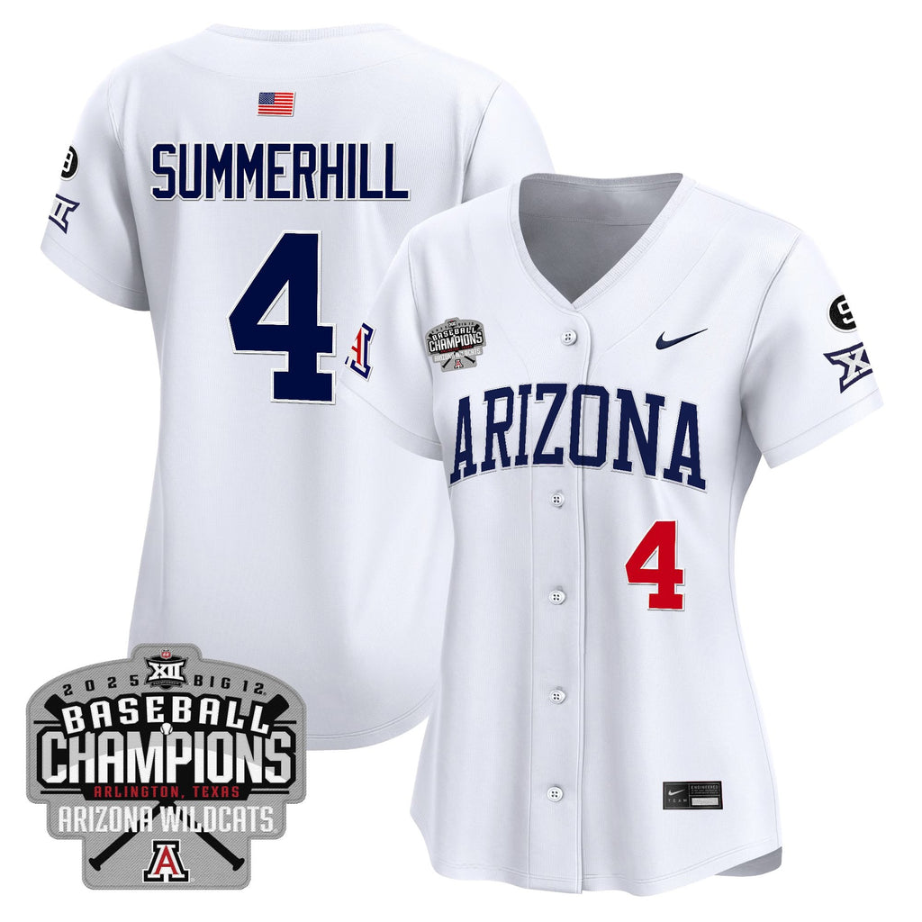 Women's ARIZ 2025 Big 12 Champions Vapor Premier Limited Jersey - All Stitched
