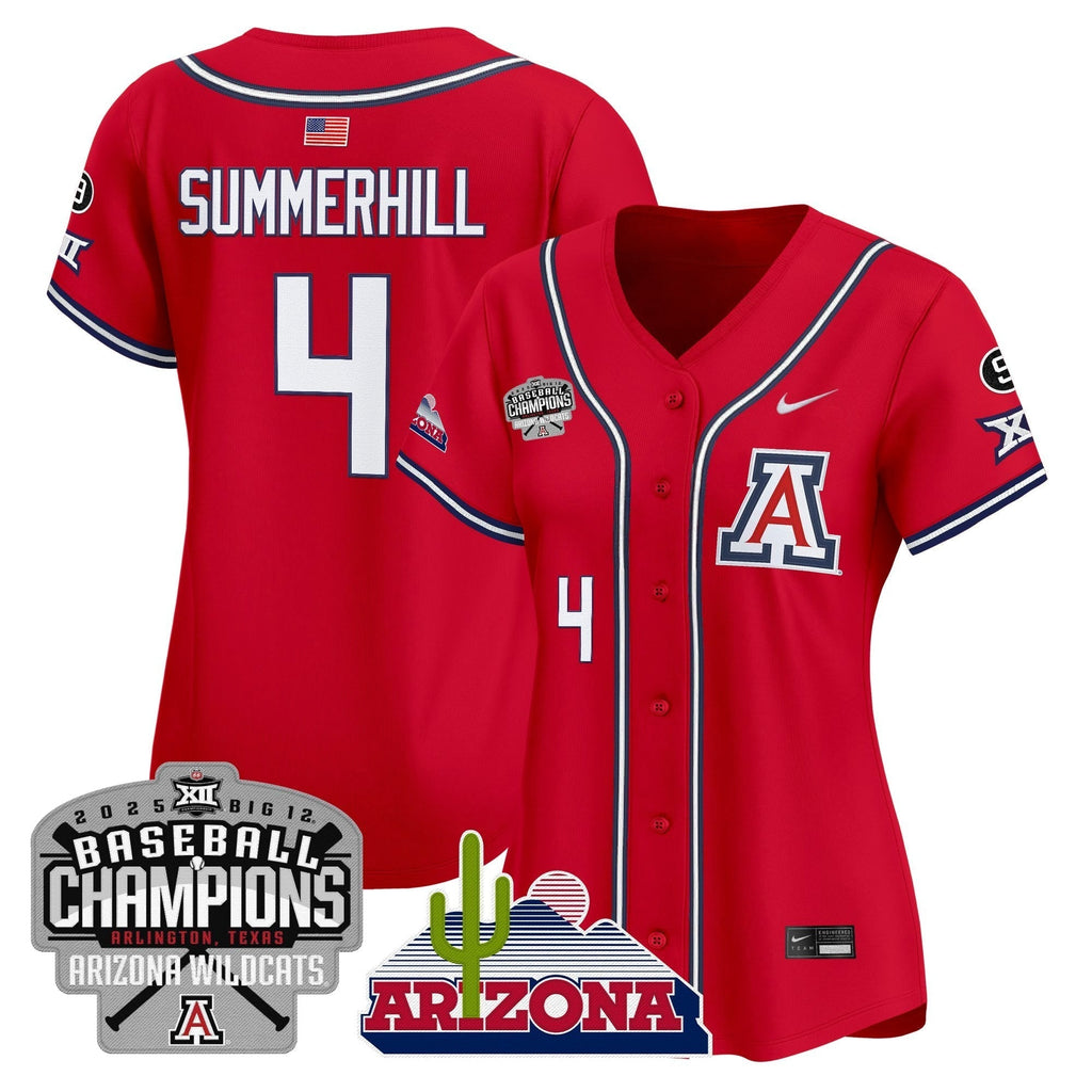 Women's ARIZ 2025 Big 12 Champions Vapor Premier Limited Jersey - All Stitched