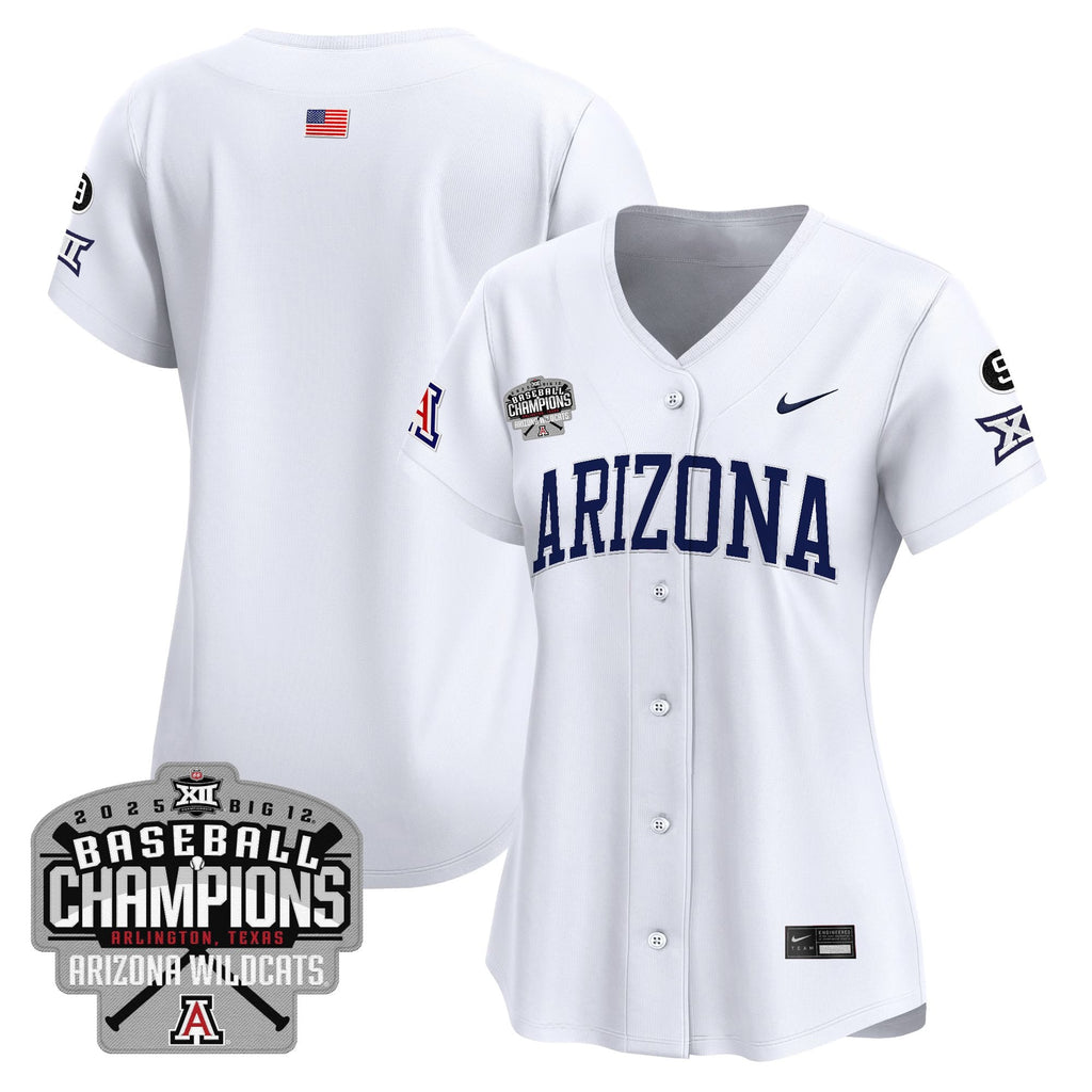 Women's ARIZ 2025 Big 12 Champions Vapor Premier Limited Jersey - All Stitched