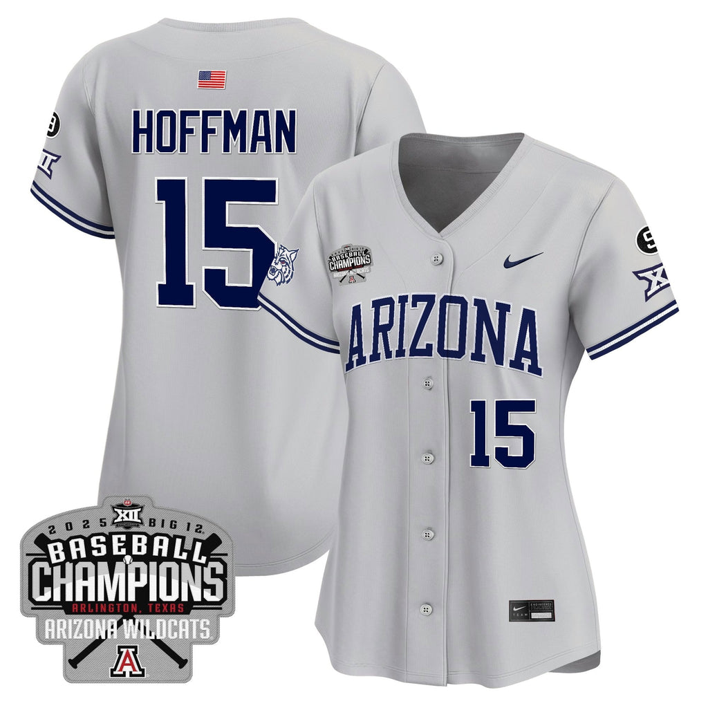 Women's ARIZ 2025 Big 12 Champions Vapor Premier Limited Jersey - All Stitched