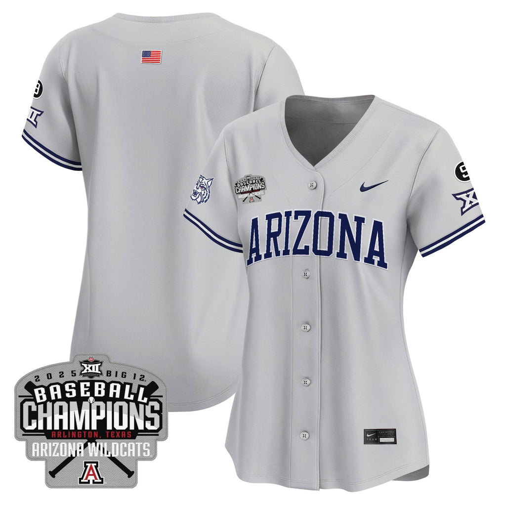 Women's ARIZ 2025 Big 12 Champions Vapor Premier Limited Jersey - All Stitched