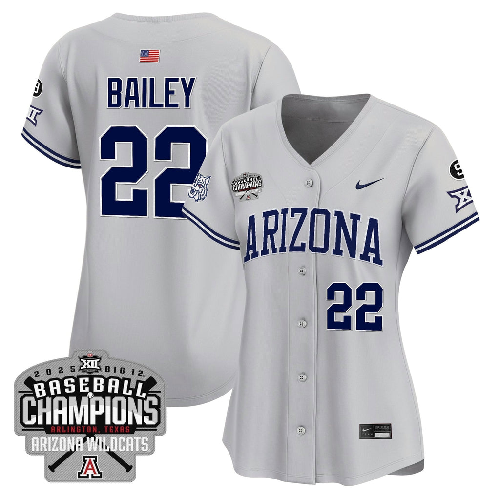 Women's ARIZ 2025 Big 12 Champions Vapor Premier Limited Jersey - All Stitched