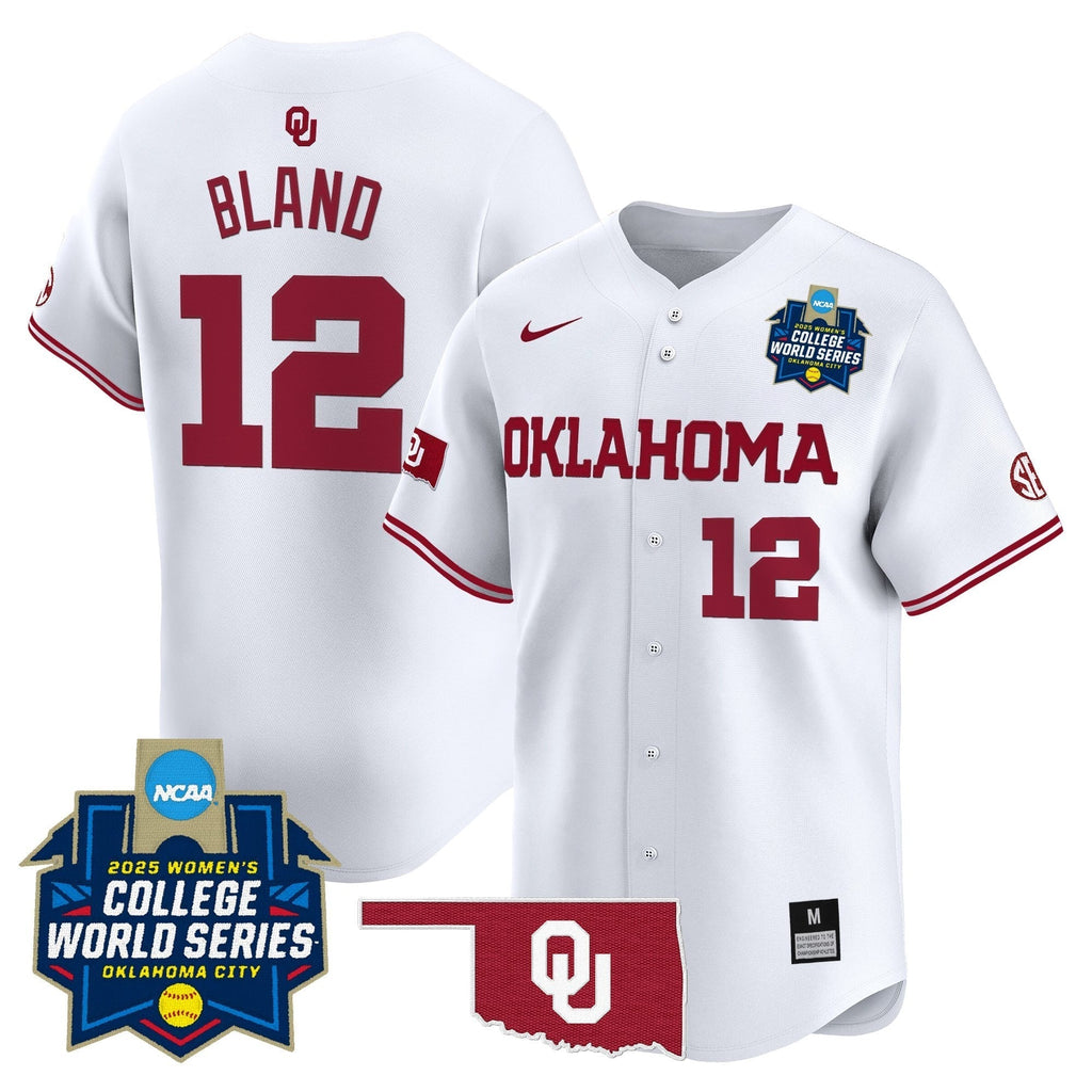 OU Softball 2025 World Series (WCWS) Vapor Premier Limited Jersey - All Stitched