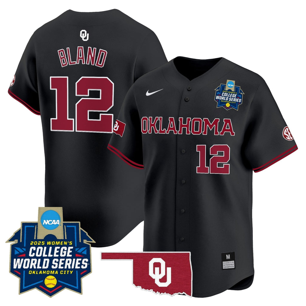 OU Softball 2025 World Series (WCWS) Vapor Premier Limited Jersey - All Stitched