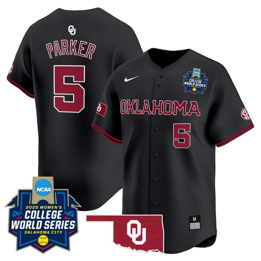 OU Softball 2025 World Series (WCWS) Vapor Premier Limited Jersey - All Stitched