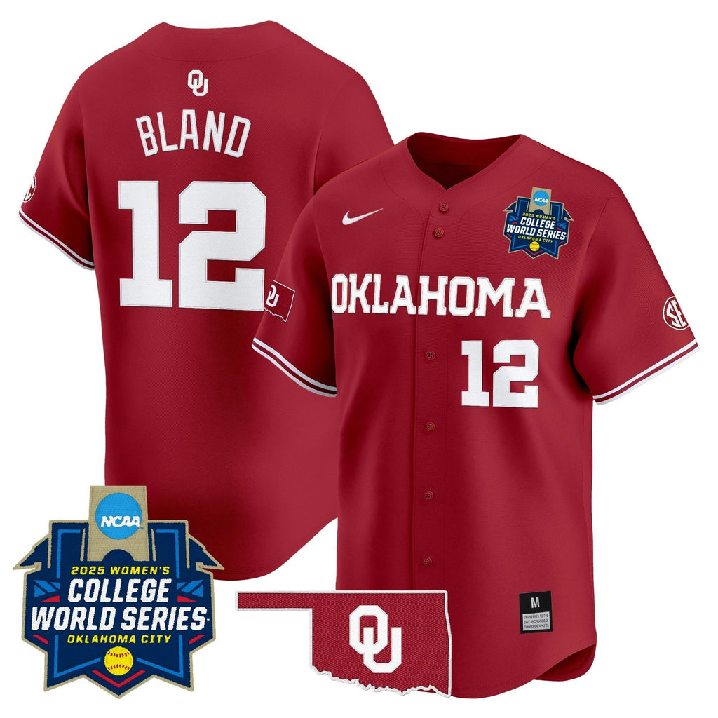 OU Softball 2025 World Series (WCWS) Vapor Premier Limited Men Jersey - All Stitched
