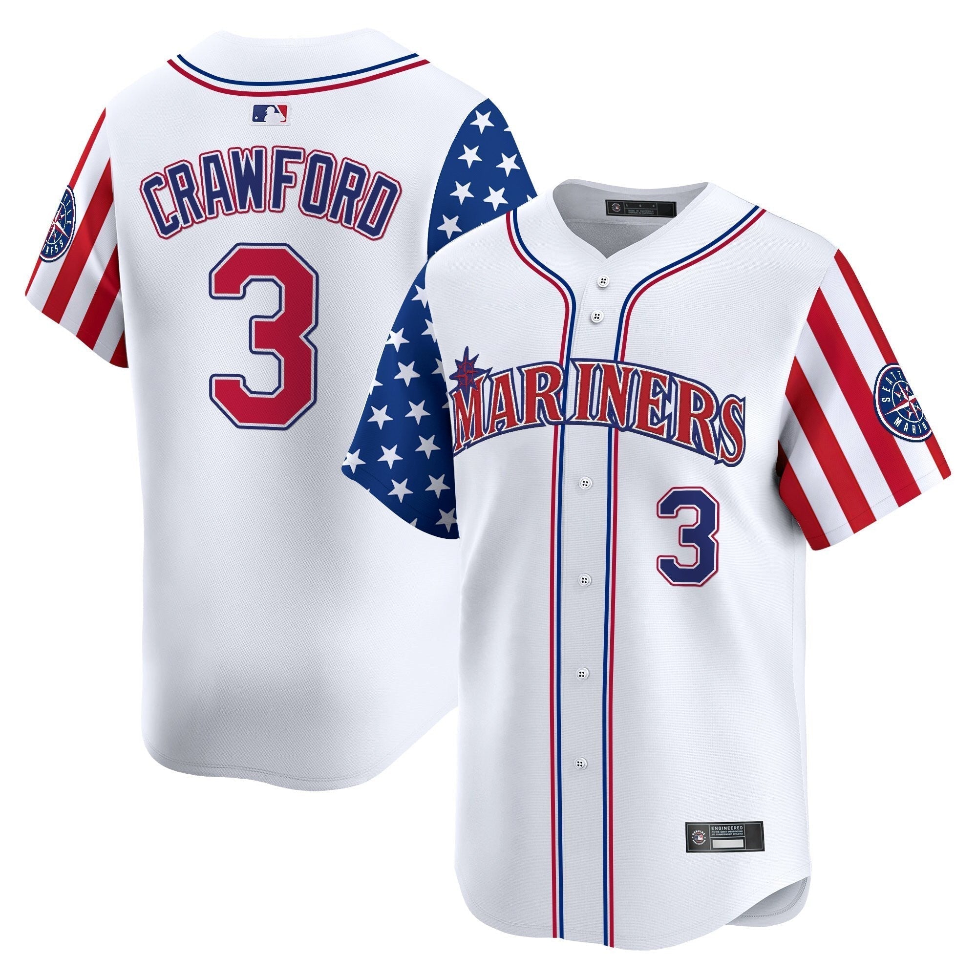 SEA 2025 Independence Day Vapor Premier Limited Men Jersey - All Stitched