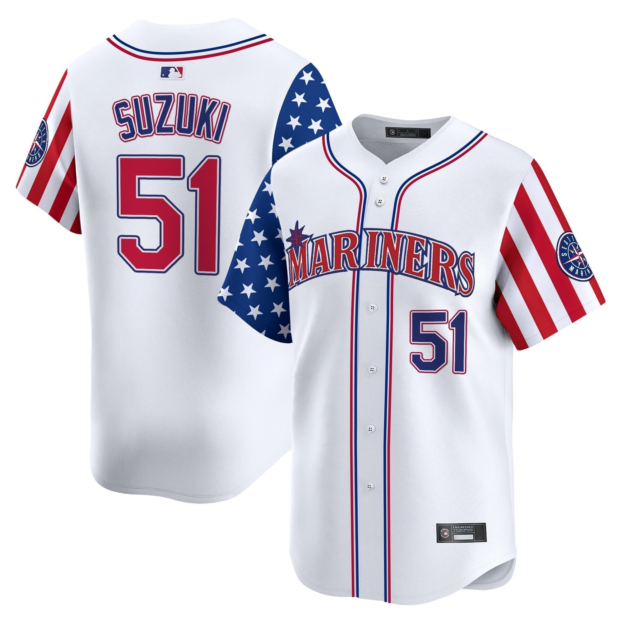 SEA 2025 Independence Day Vapor Premier Limited Men Jersey - All Stitched