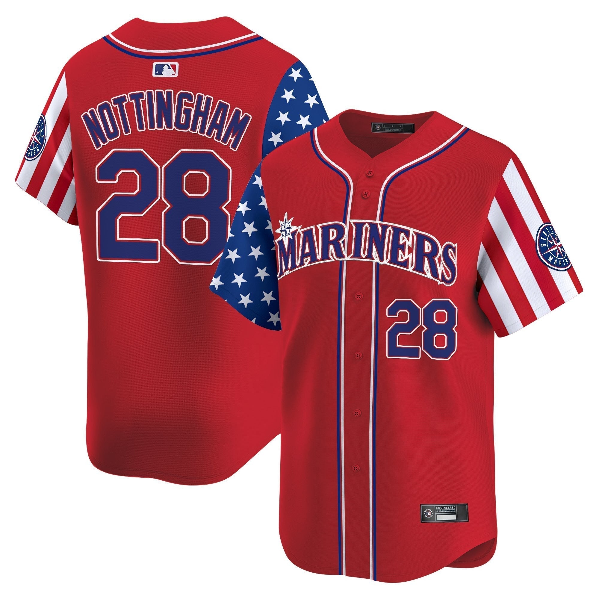 SEA 2025 Independence Day Vapor Premier Limited Jersey - All Stitched