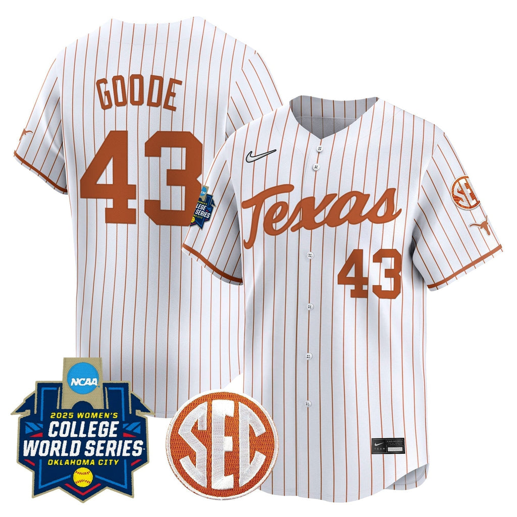 TEX Softball 2025 World Series (WCWS) Vapor Premier Limited Jersey - All Stitched