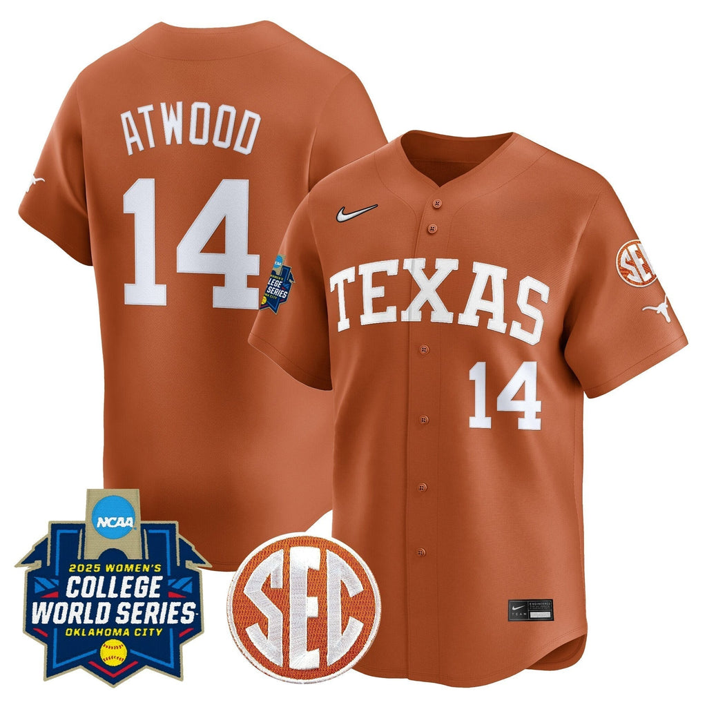 TEX Softball 2025 World Series (WCWS) Vapor Premier Limited Jersey - All Stitched