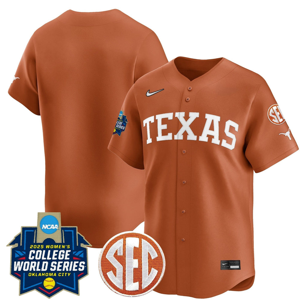 TEX Softball 2025 World Series (WCWS) Vapor Premier Limited Jersey - All Stitched