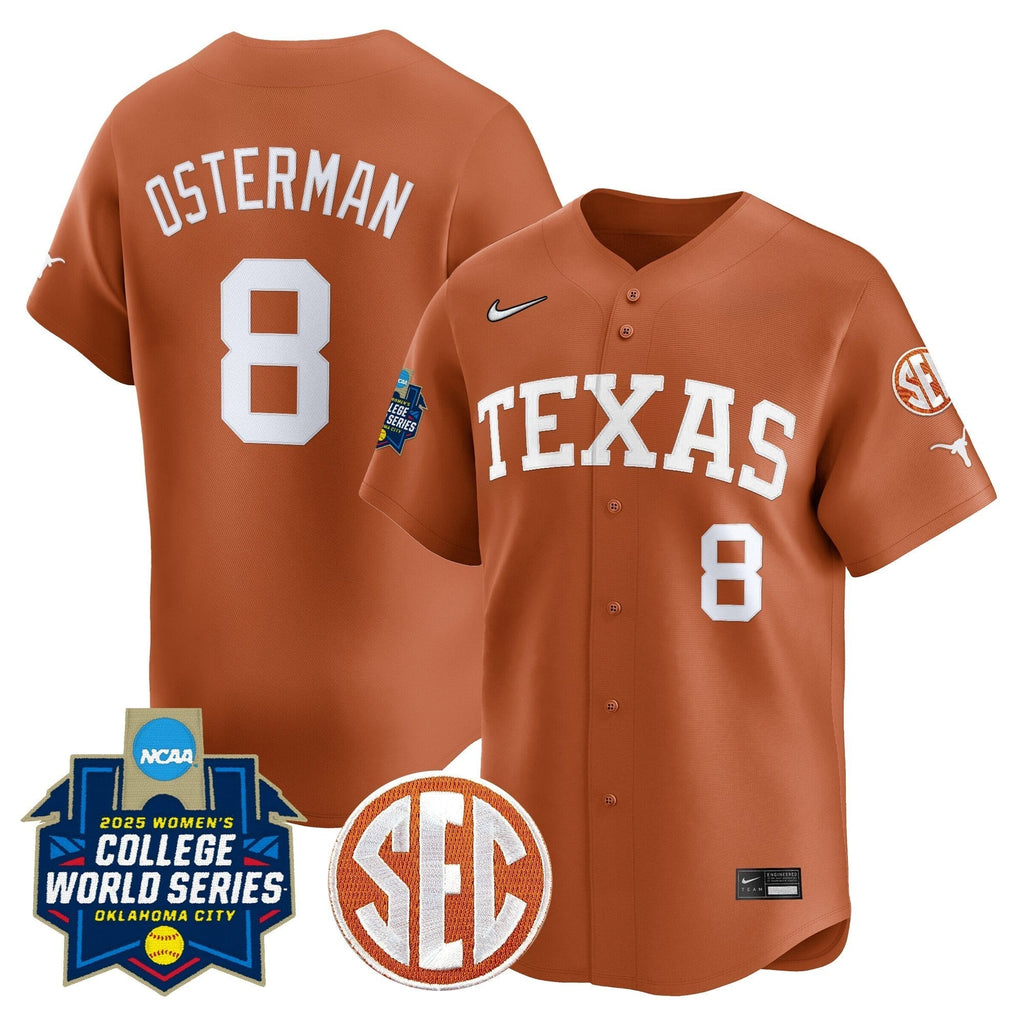 TEX Softball 2025 World Series (WCWS) Vapor Premier Limited Jersey - All Stitched