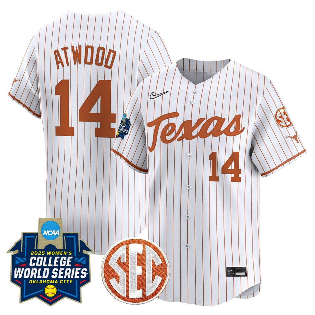 TEX Softball 2025 World Series (WCWS) Vapor Premier Limited Jersey - All Stitched