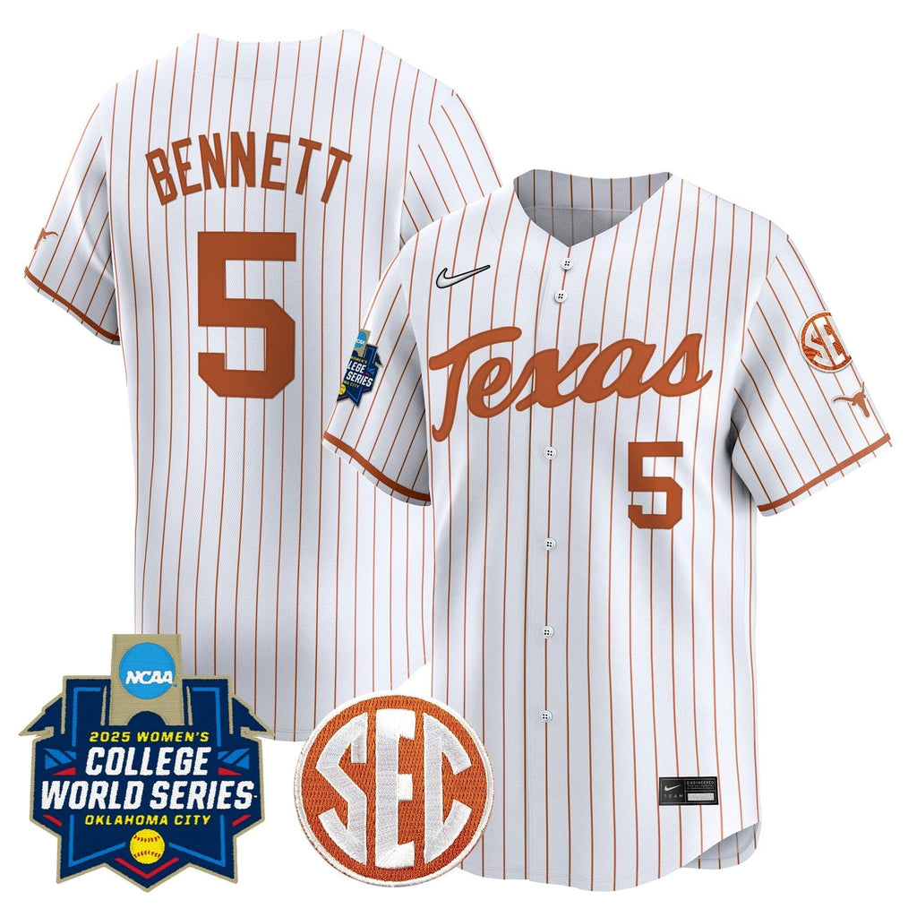 TEX Softball 2025 World Series (WCWS) Vapor Premier Limited Jersey - All Stitched
