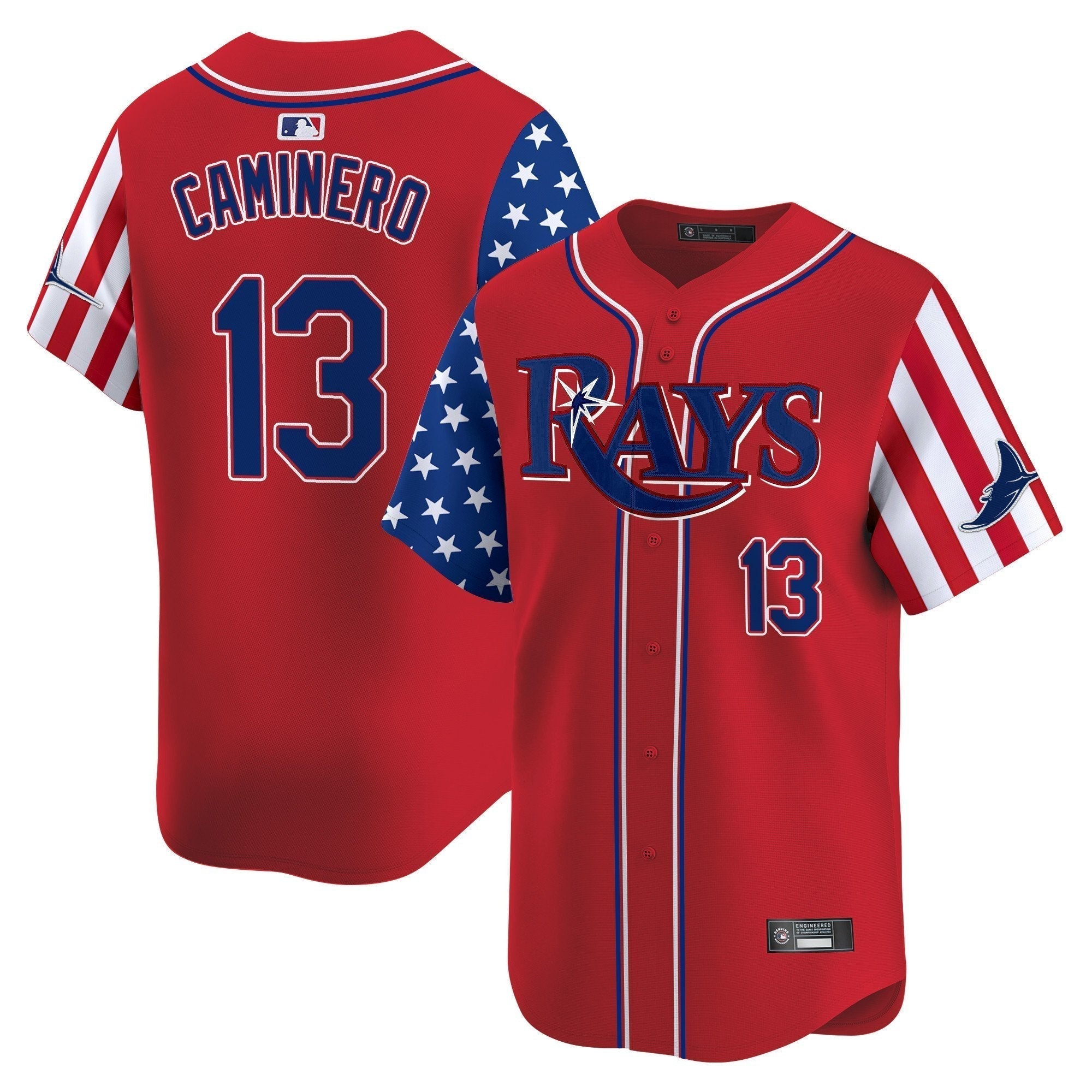 TB 2025 Independence Day Vapor Premier Limited Jersey - All Stitched