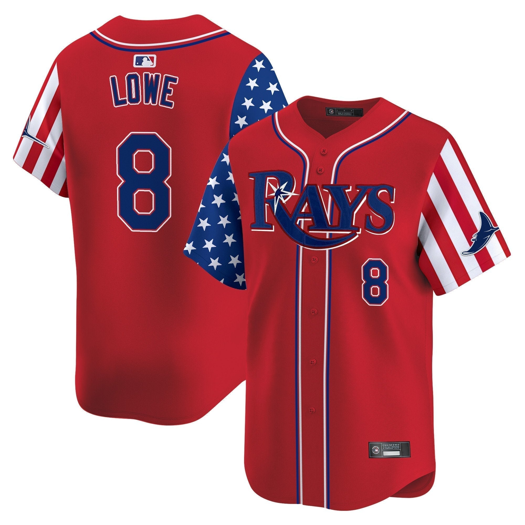 TB 2025 Independence Day Vapor Premier Limited Jersey - All Stitched