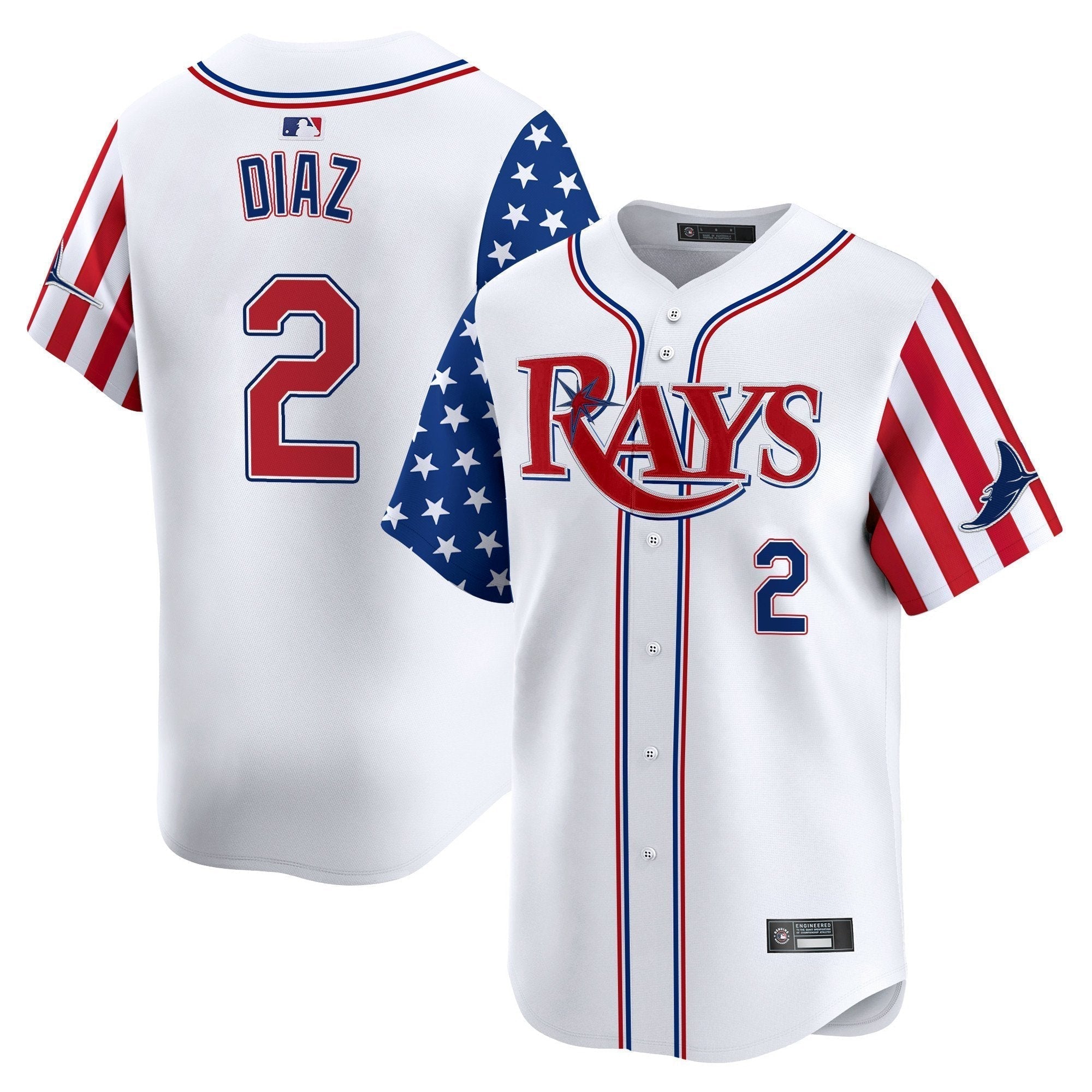 TB 2025 Independence Day Vapor Premier Limited Men Jersey - All Stitched