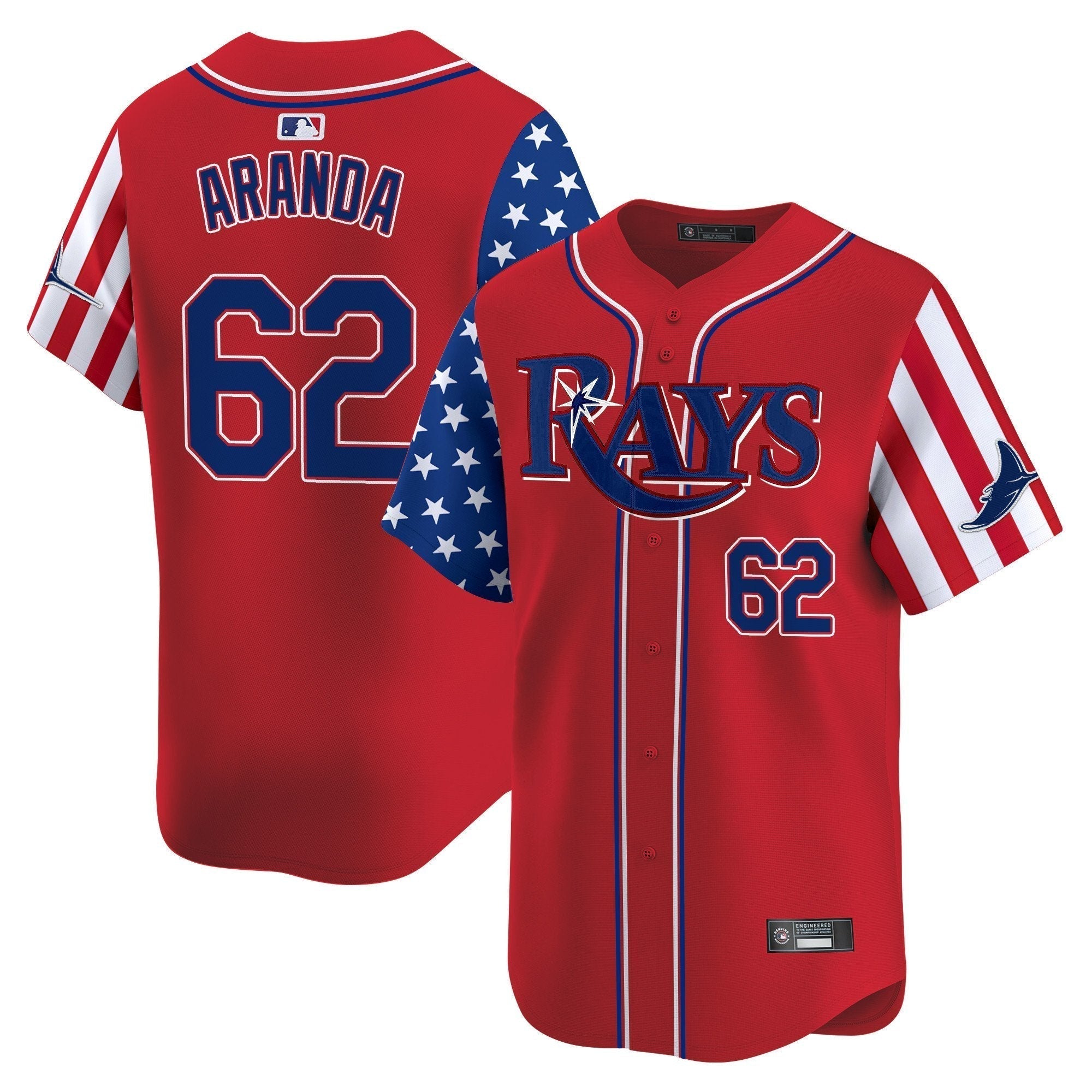 TB 2025 Independence Day Vapor Premier Limited Men Jersey - All Stitched