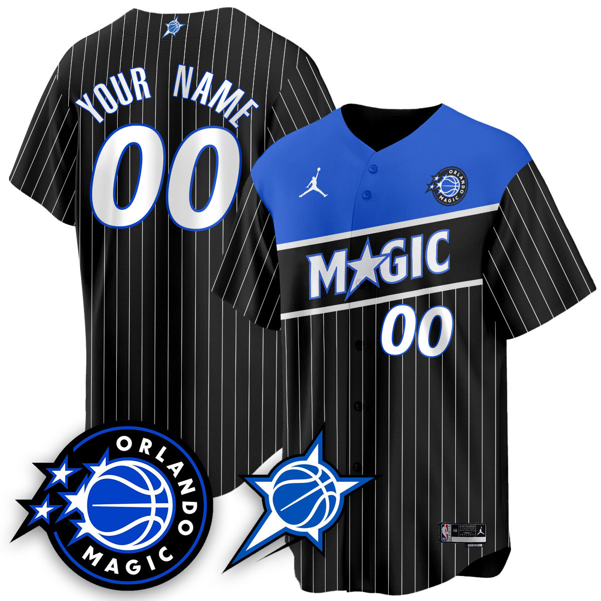 ORL New Generation of Magic Baseball Jersey - All Stitched