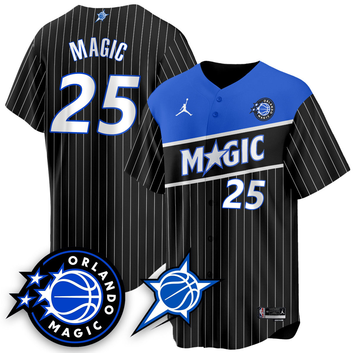 ORL New Generation of Magic Baseball Men Jersey - All Stitched
