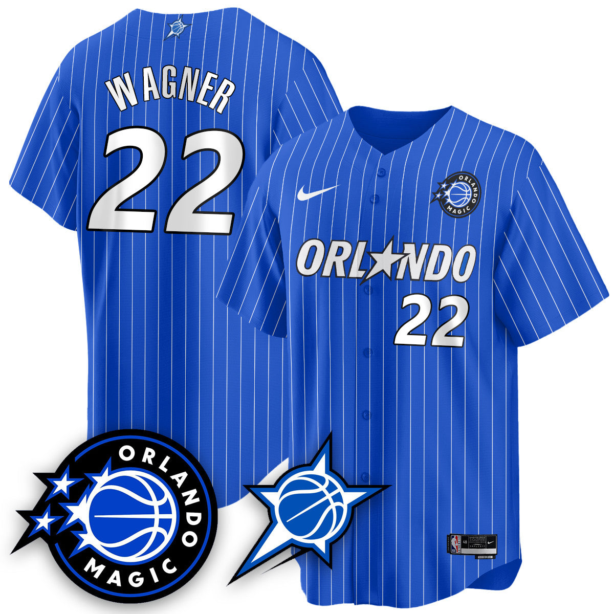 ORL New Generation of Magic Baseball Jersey - All Stitched