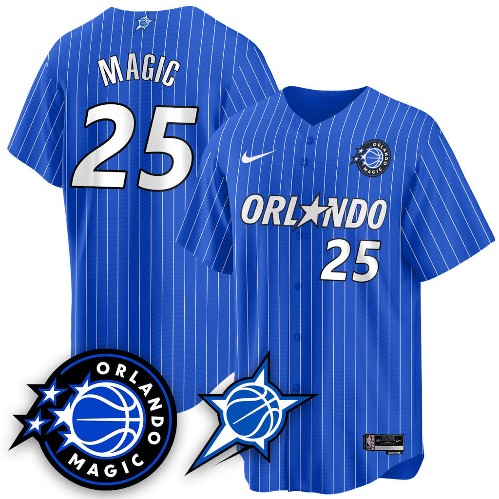 ORL New Generation of Magic Baseball Jersey - All Stitched