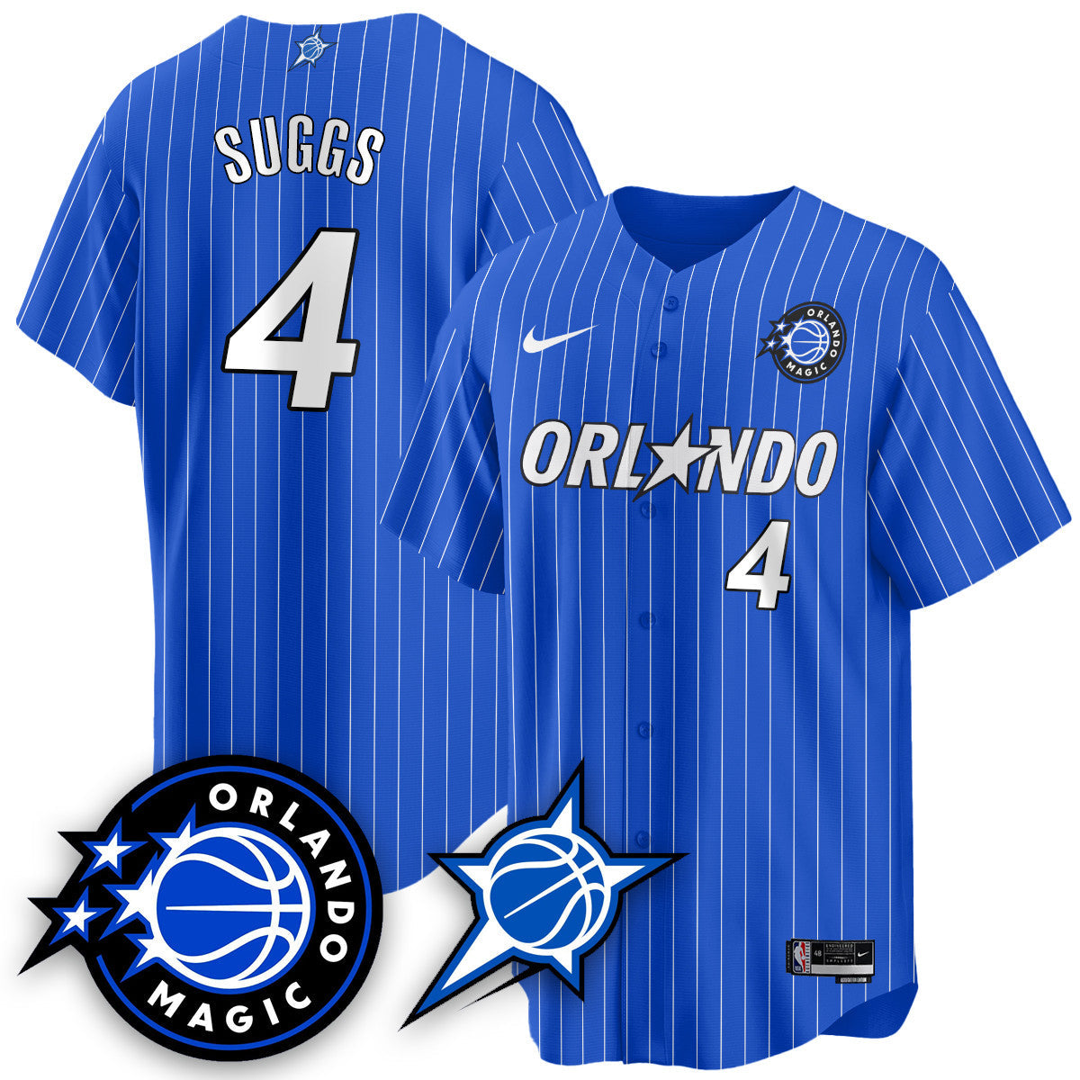 ORL New Generation of Magic Baseball Jersey - All Stitched