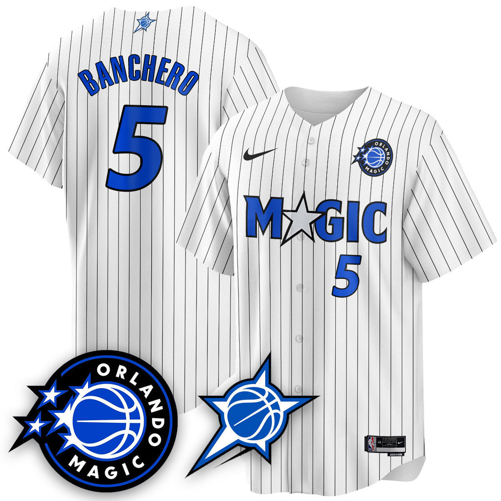 ORL New Generation of Magic Baseball Jersey - All Stitched