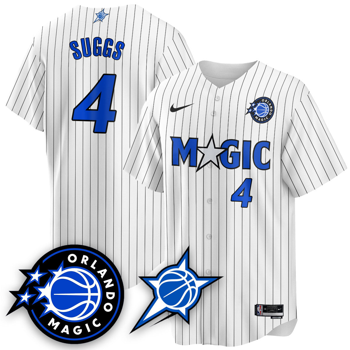 ORL New Generation of Magic Baseball Jersey - All Stitched