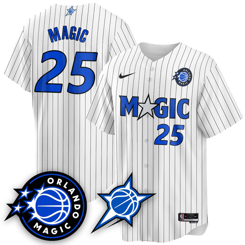ORL New Generation of Magic Baseball Jersey - All Stitched