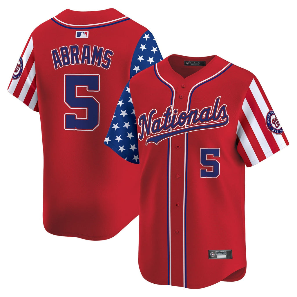 WSH 2025 Independence Day Vapor Premier Limited Men Jersey - All Stitched