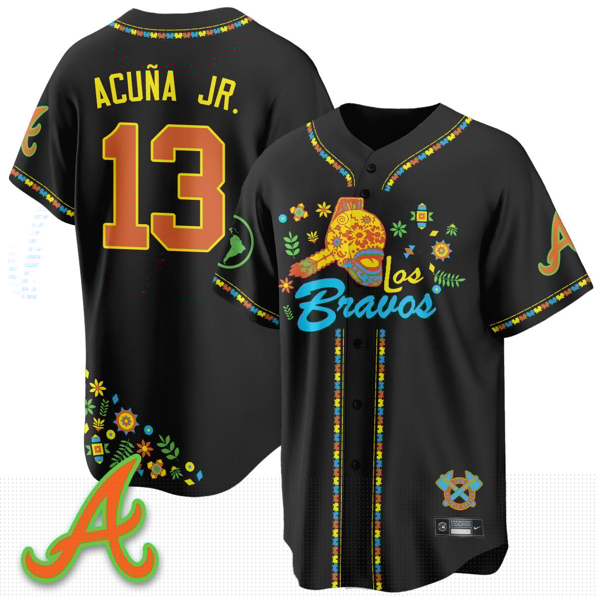 ATL 2025 "Los Bravos" Jersey V2 - All Stitched