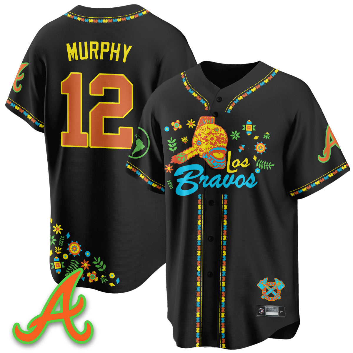 ATL 2025 "Los Bravos" Jersey V2 - All Stitched
