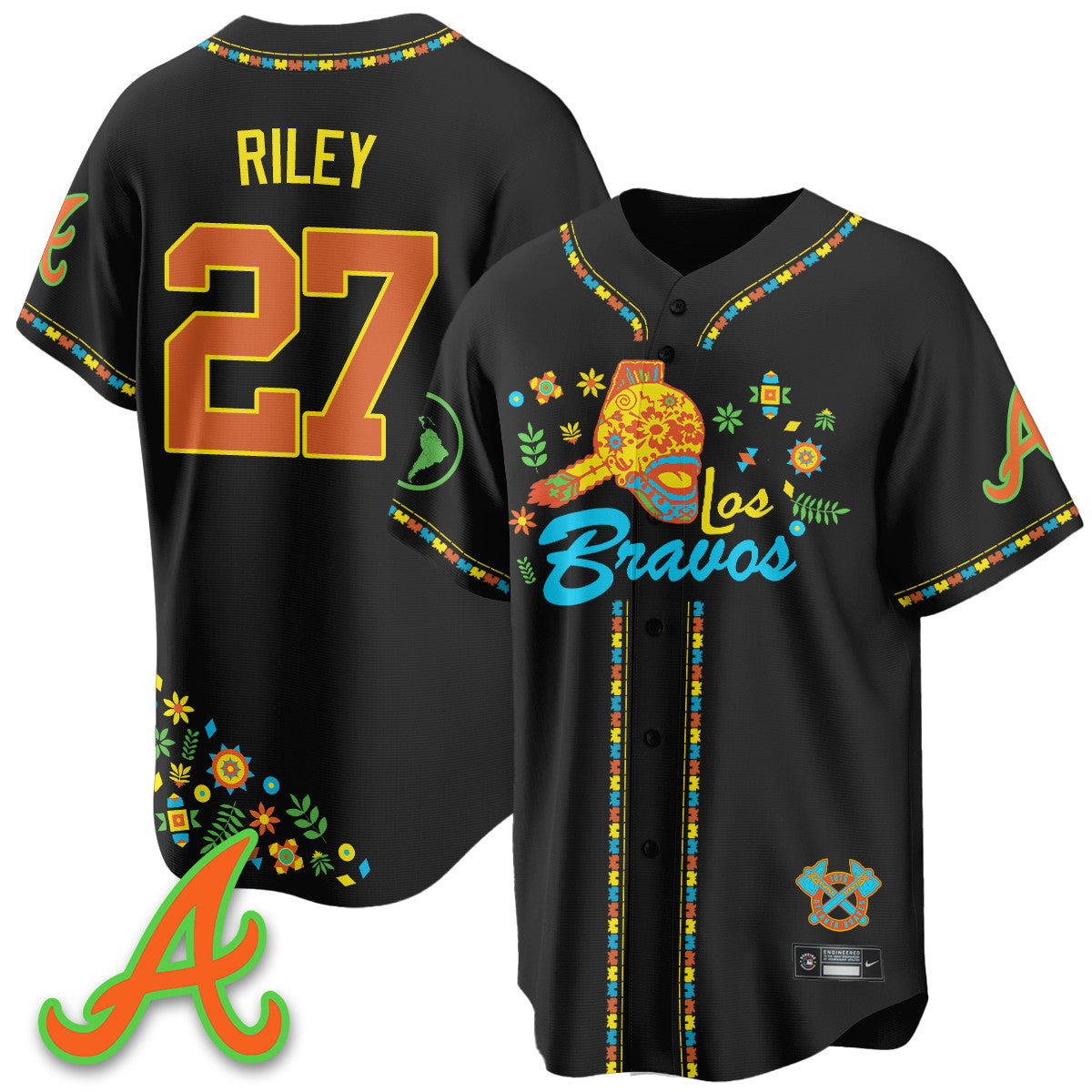 ATL 2025 "Los Bravos" Jersey V2 - All Stitched