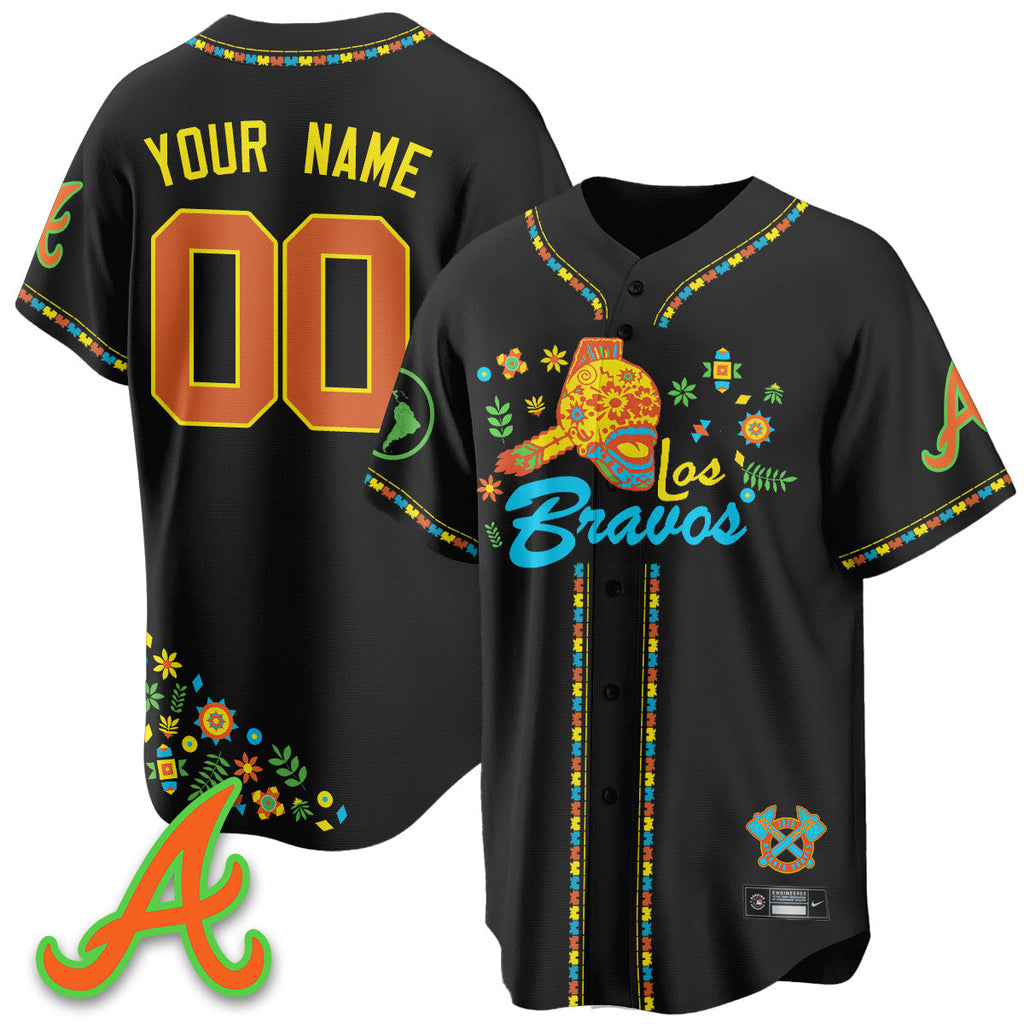 ATL 2025 "Los Bravos" Jersey V2 - All Stitched