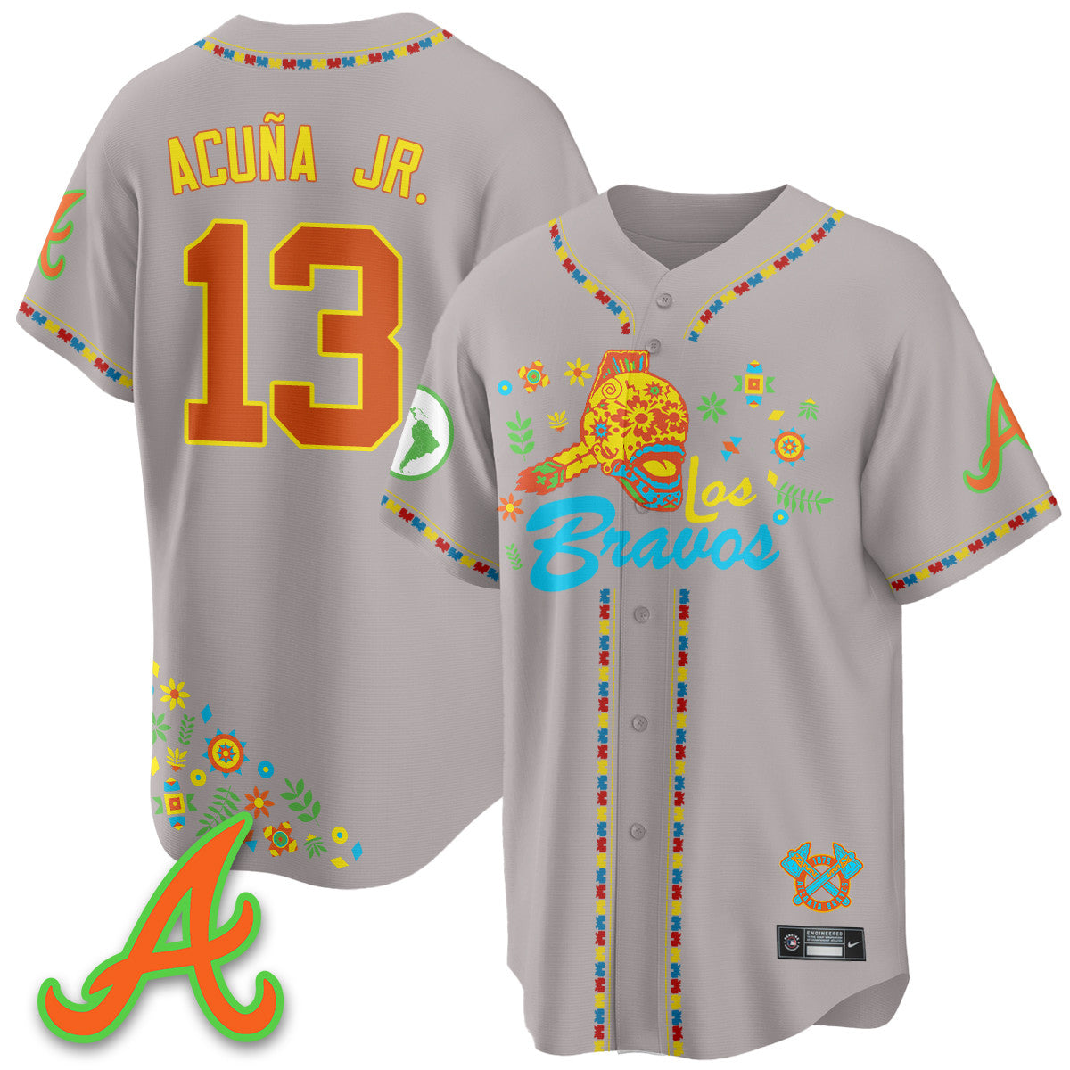ATL 2025 "Los Bravos" Jersey V2 - All Stitched