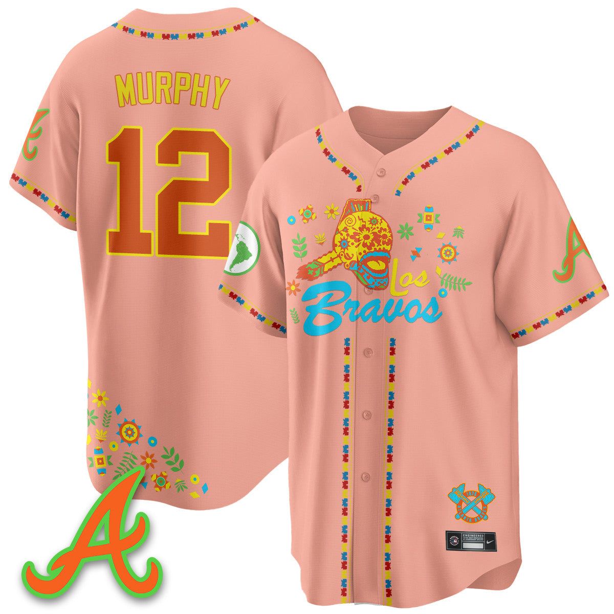 ATL 2025 "Los Bravos" Jersey V2 - All Stitched