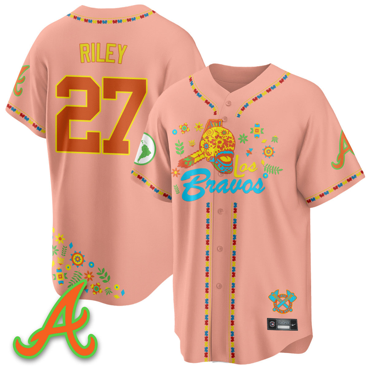ATL 2025 "Los Bravos" Jersey V2 - All Stitched