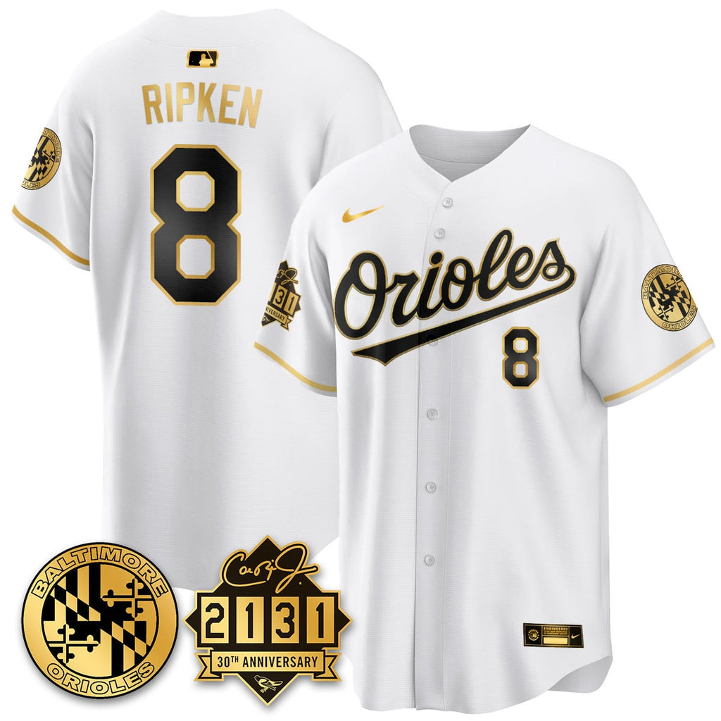 Women's Baltimore Orioles "30th Anniversary of 2131" Limited Jersey - All Stitched