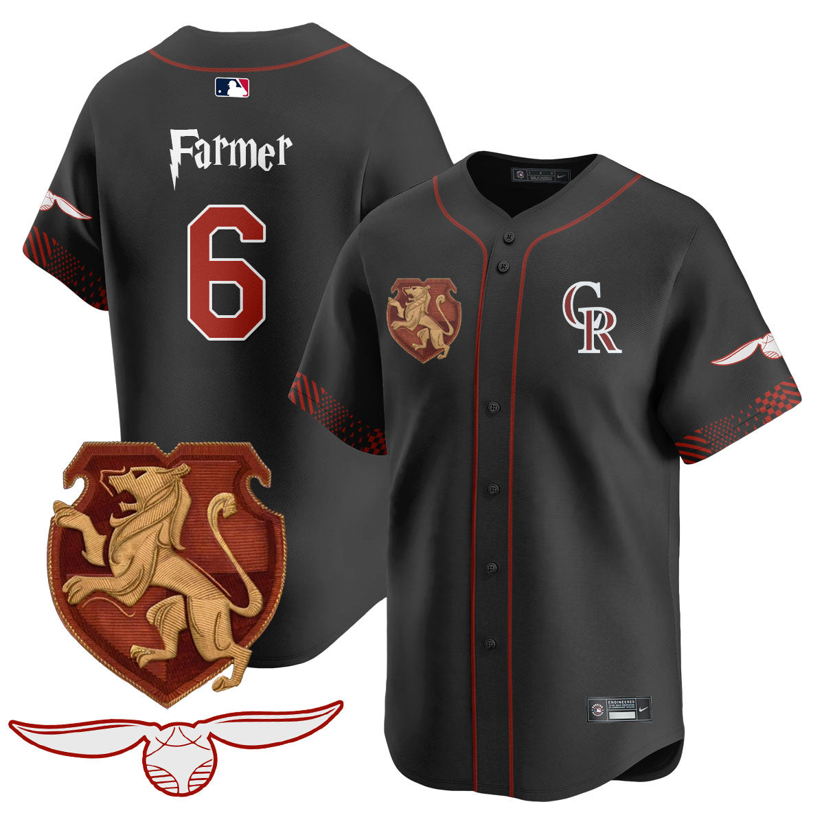 COL Harry Potter 2025 Men Jersey - All Stitched
