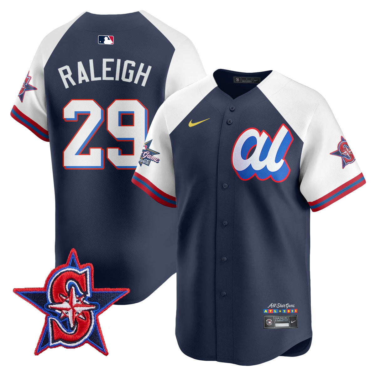 American League 2025 MLB All-Star Men Jersey - All Stitched