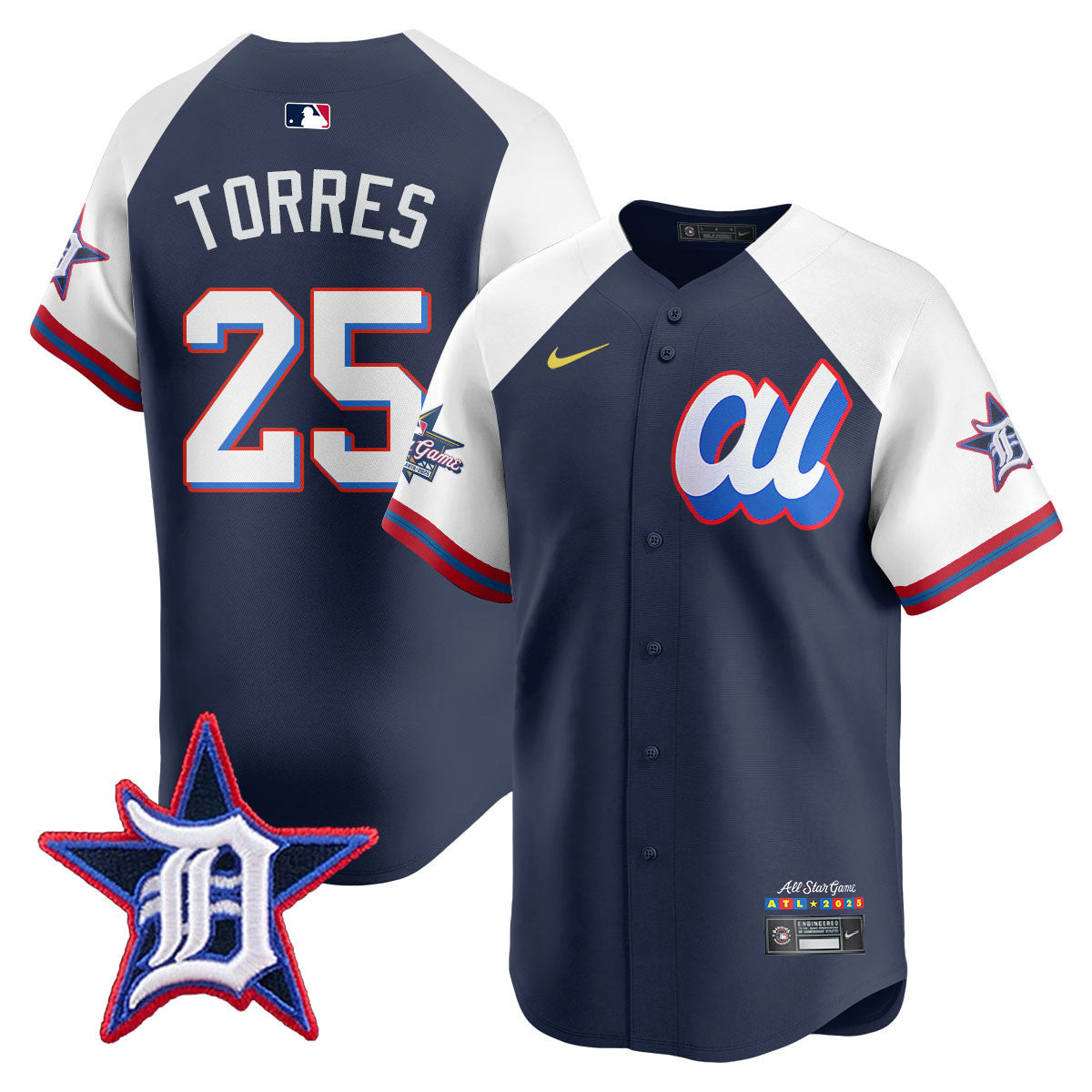 American League 2025 MLB All-Star Men Jersey - All Stitched