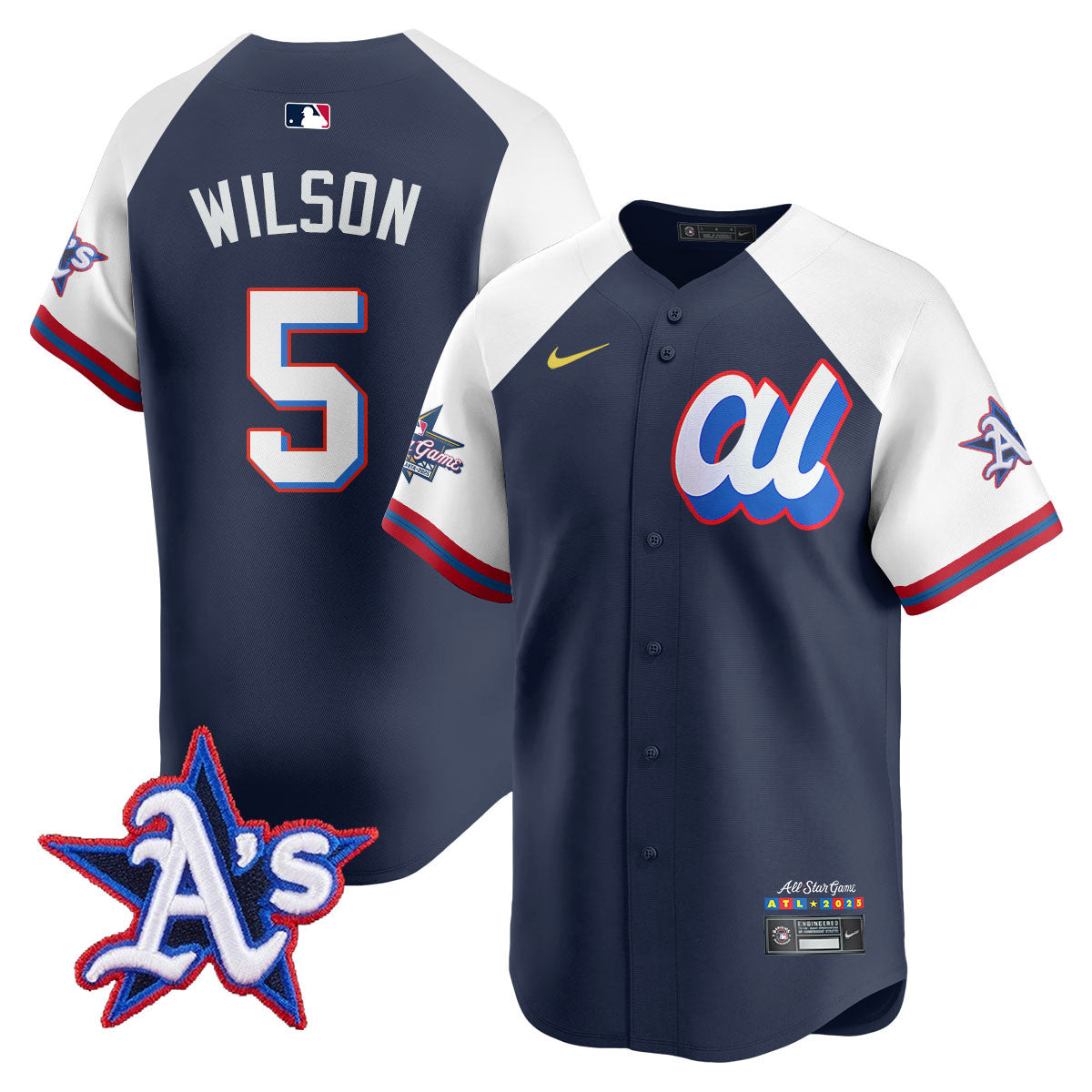 American League 2025 MLB All-Star Men Jersey - All Stitched