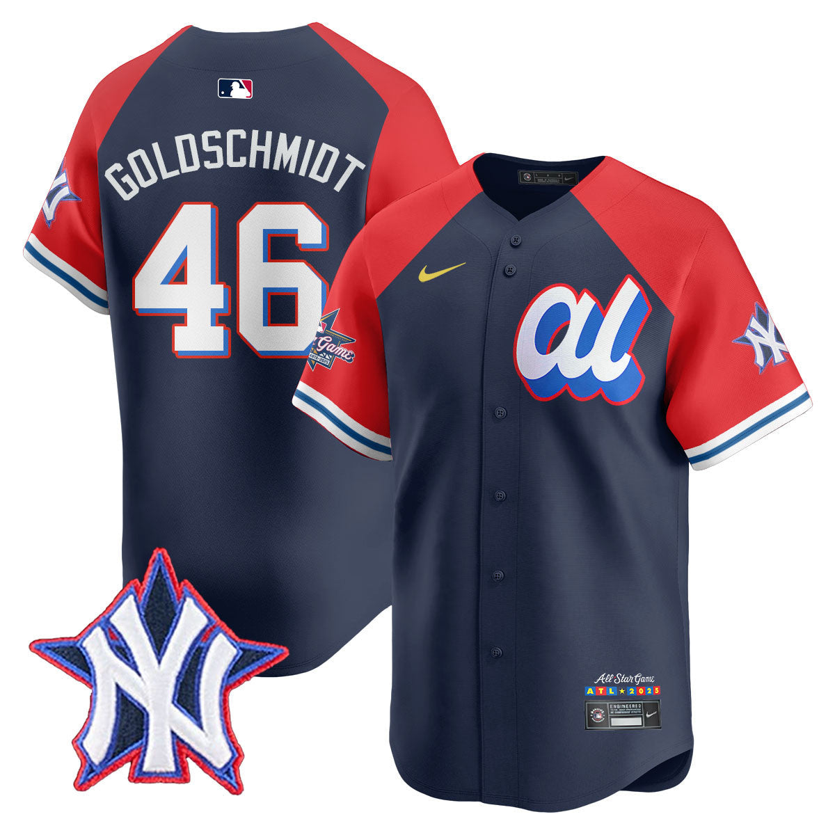 American League 2025 MLB All-Star Jersey - All Stitched