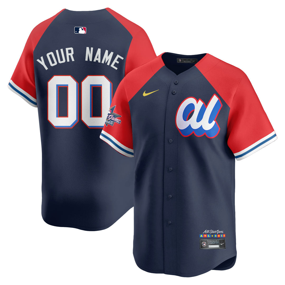 American League 2025 MLB All-Star Jersey - All Stitched