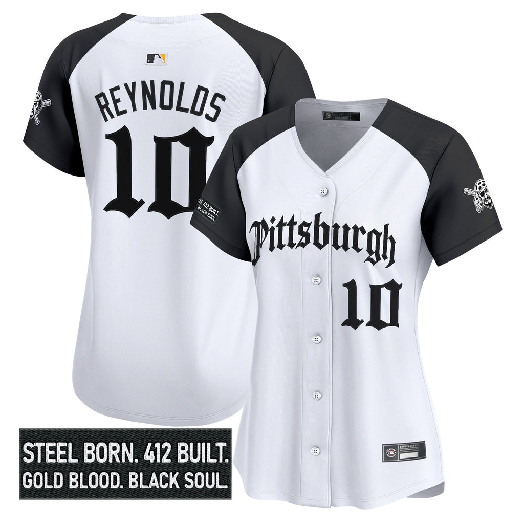 Women's PIT 'Gothic Steel City Edition' Vapor Premier Limited Jersey - All Stitched